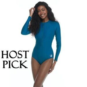 NWT Body Glove blue long sleeve paddle suit